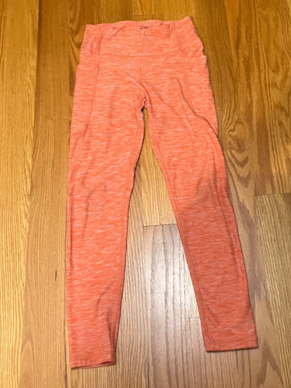 Hanna Andersson Coral Heather Girls' Leggings